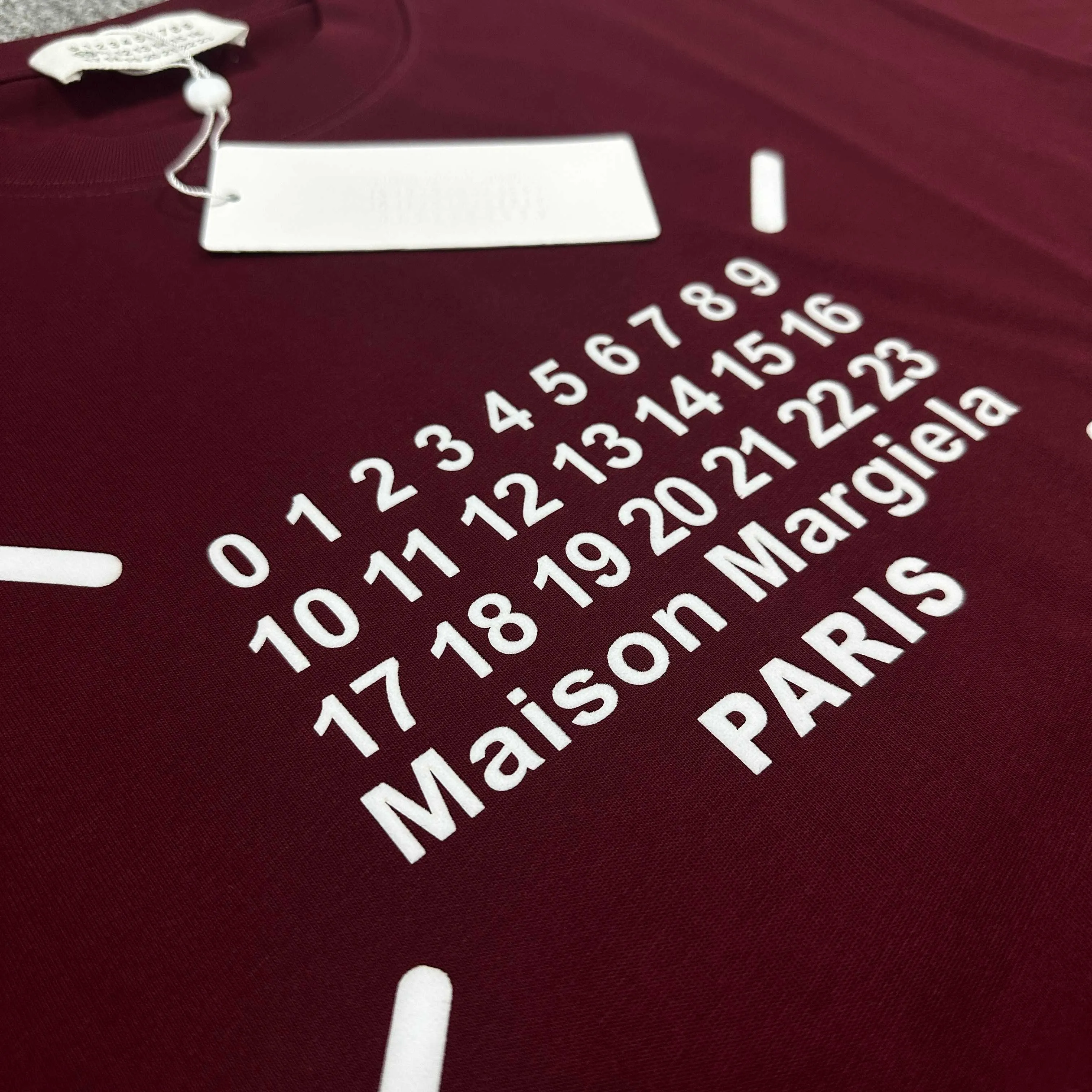 MM 6 * 2025 New Arrival mm 6 Classic T Same Style. ：White Black Red Size： S （90-130 ） M （120-150 ） L （140-165 ） XL （160-180 ） XXL （180-210 ）